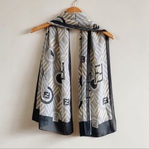 Fendi silk scarf